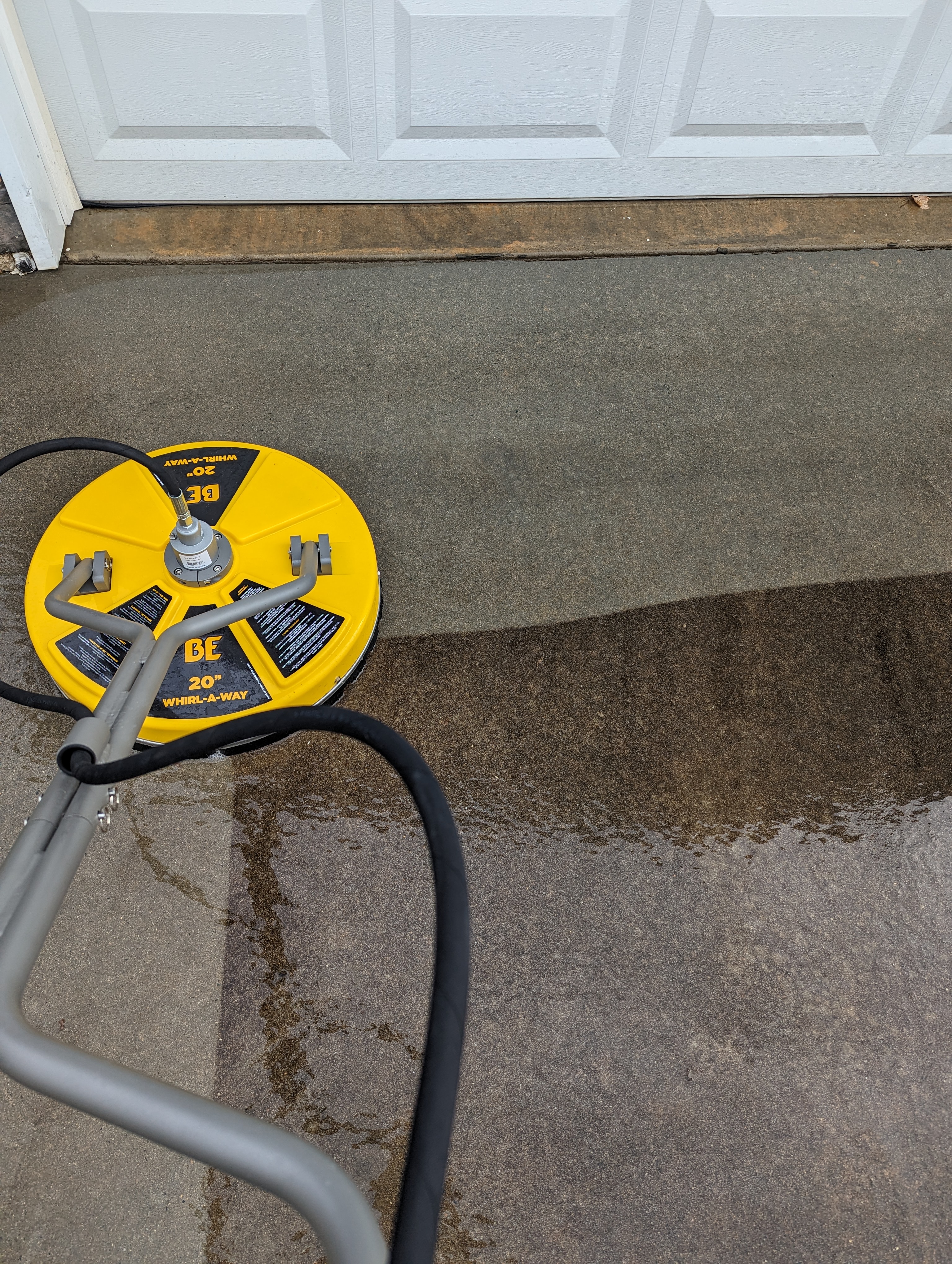 Concrete cleaning in Mebane, NC