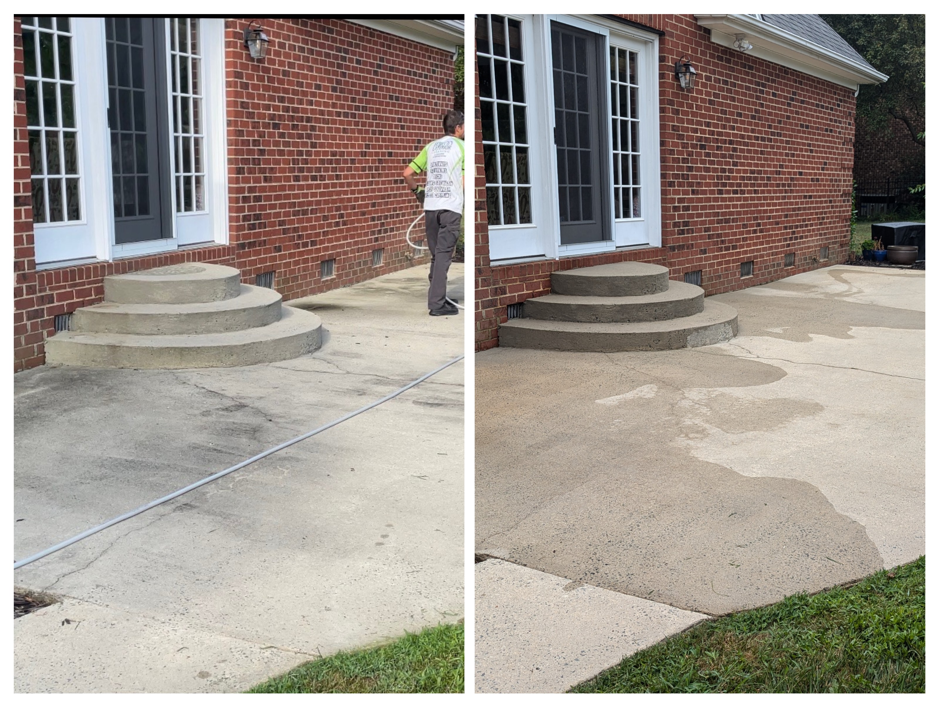 Professional Concrete and Window Cleaning in Elon, NC 