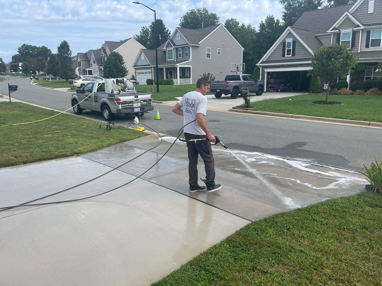 Professional Concrete Cleaning in Haw River NC